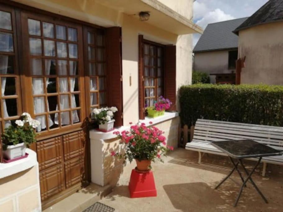Le Belvedere Mouxois, Spa Privatif, Vue Morvan Exterior foto